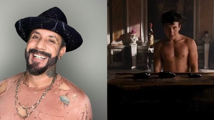 AJ McLean, do Backstreet Boys, reproduz cena de 