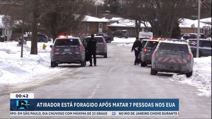 Atirador está foragido após matar sete pessoas da mesma família nos EUA - JR 24H