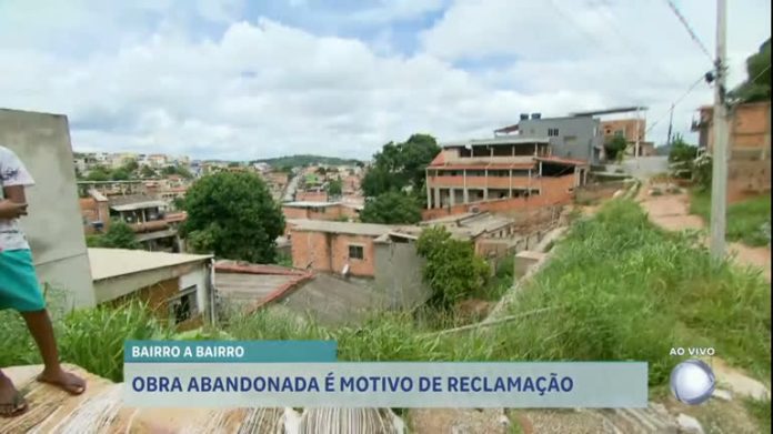 Bairro a Bairro: moradores reclamam de obra parada em Santa Luzia (MG)