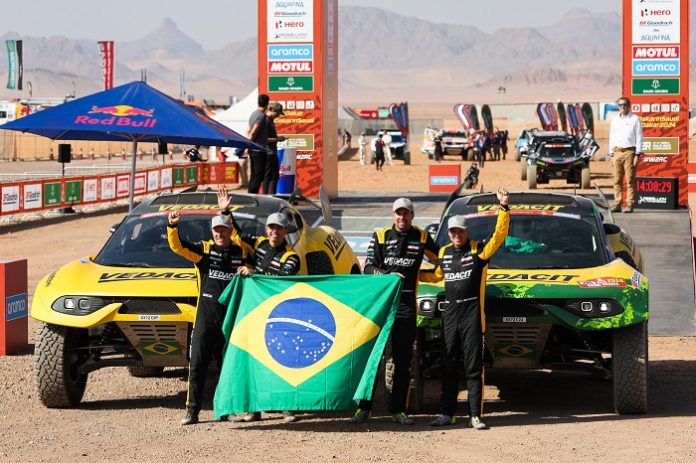 Baumgart e Andreotti completam o Dakar no pelotão de elite entre os carros