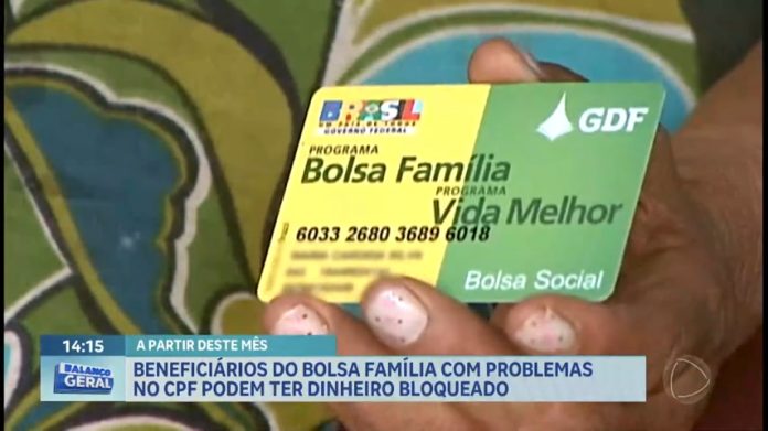 Bolsa Família vai bloquear benefício de quem apresenta irregularidades - Brasília
