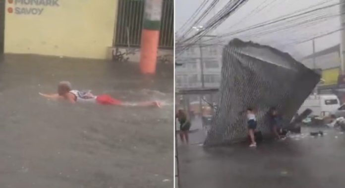 Chuva forte atinge Rio e Baixada Fluminense; ventania e alagamento afetam a população - Notícias