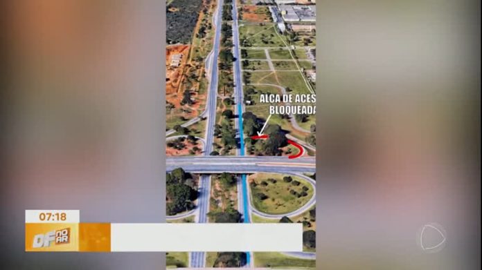 EPTG terá trecho interditado para obras do BRT - Brasília