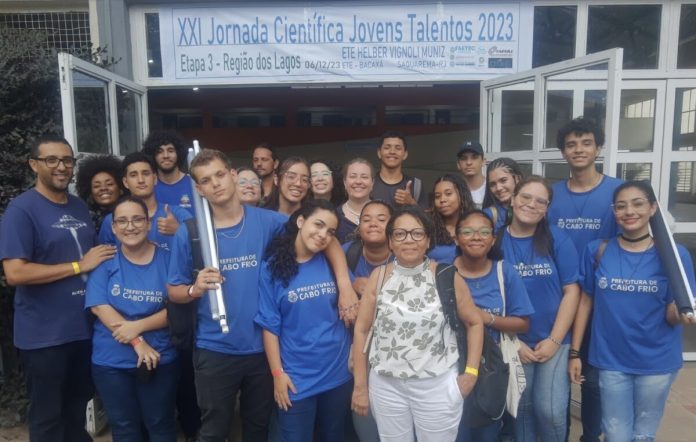 Estudantes de Cabo Frio participam da 21ª Jornada Científica Jovens Talentos