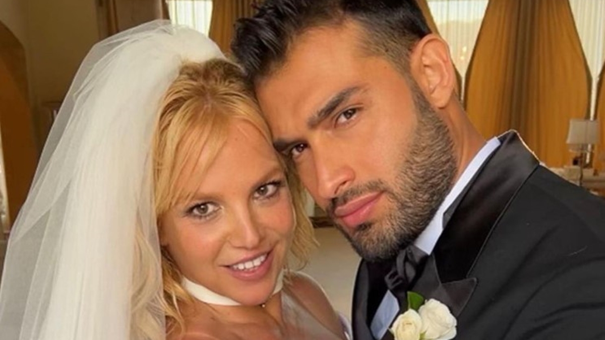 Britney Spears e Sam Asghari - Foto: Reprodução / Instagram @samasghari