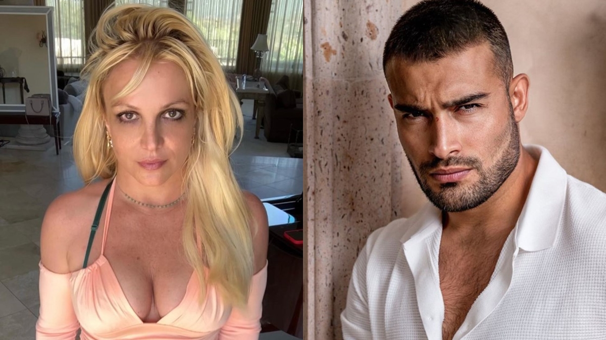 Britney Spears e Sam Asghari, seu ex-marido - Foto: Reprodução / Instagram @britneyspears @samasghari