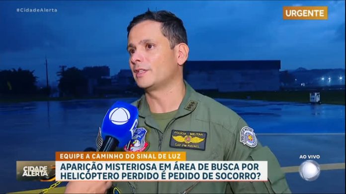 Exclusivo: Capitão da PM fala sobre buscas pelo helicóptero desaparecido - RecordTV