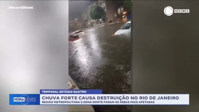 Fortes chuvas no Rio de Janeiro causam mortes e alagamentos em inúmeras regiões; veja imagens - Notícias