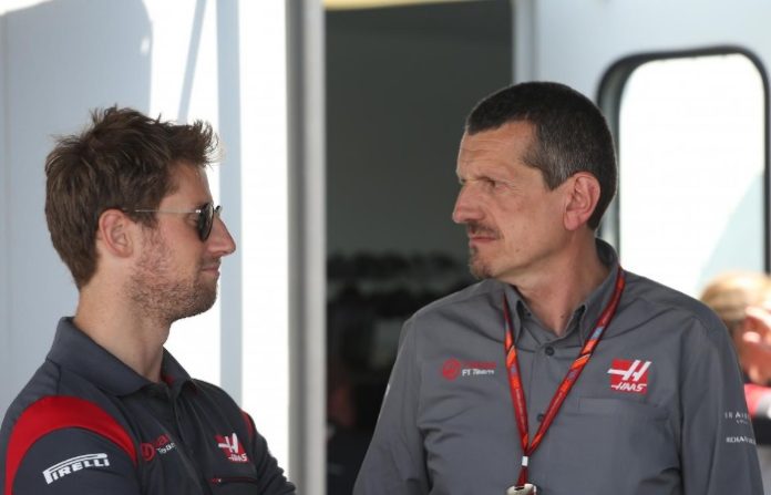 Grosjean comenta saída de Steiner da Haas