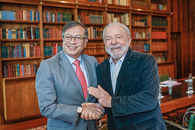 Gustavo Petro e Lula