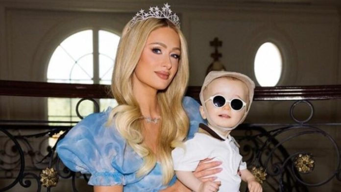 Paris Hilton celebra o primeiro aniversário do filho com festa temática