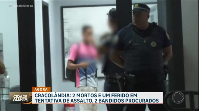 Polícia busca suspeitos de participarem de uma tentativa de assalto na região da Cracolândia - RecordTV