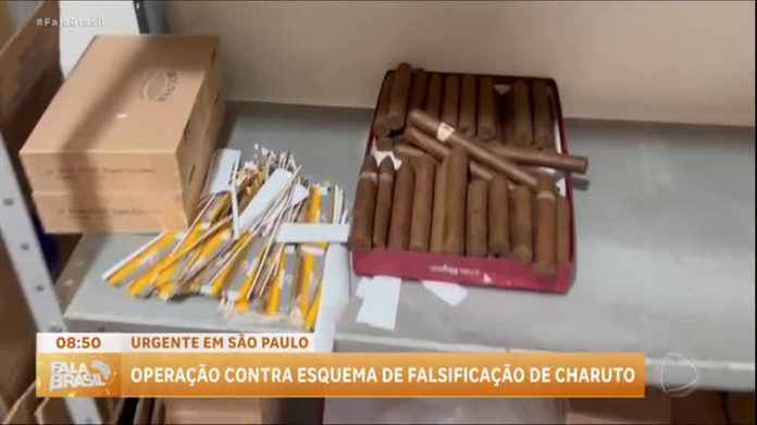 Polícia realiza operação contra esquema de falsificação de charutos - RecordTV