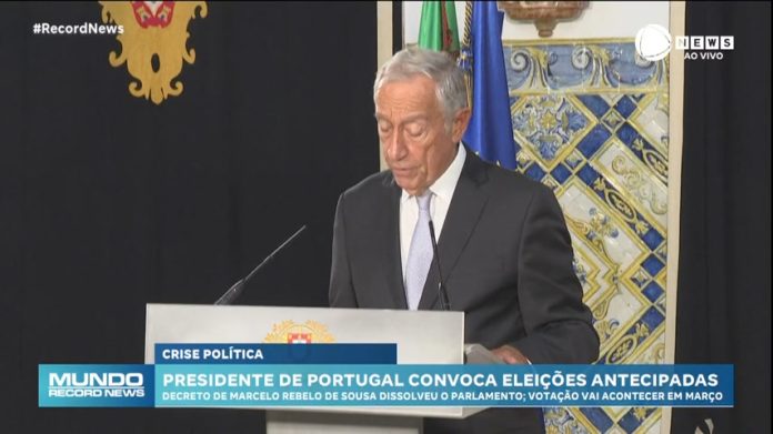 Presidente de Portugal dissolve parlamento e convoca eleições antecipadas - Notícias