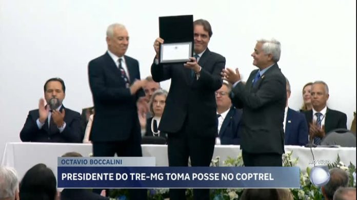 Presidente do TRE-MG é empossado como presidente do Coptrel