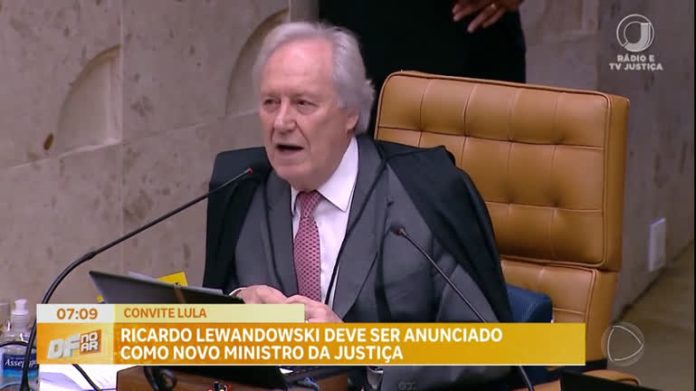 Ricardo Lewandowski deve ser anunciado como novo ministro da Justiça - Brasília