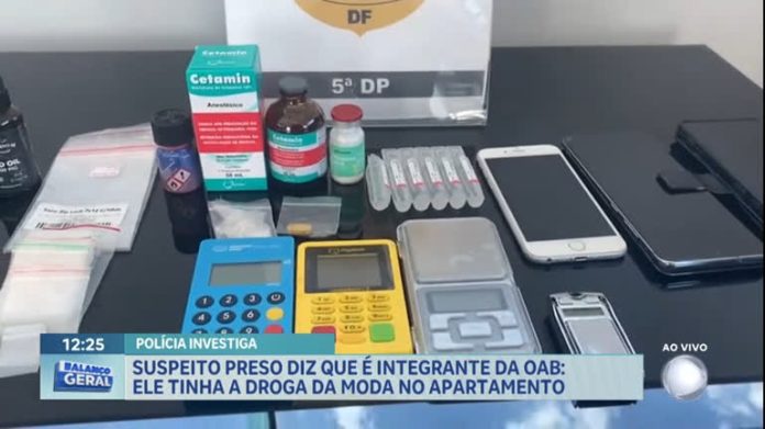 Servidor da OAB é preso suspeito de tráfico de drogas no Lago Paranoá - Brasília