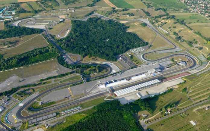 Trabalho de atualização “a todo vapor” em Hungaroring