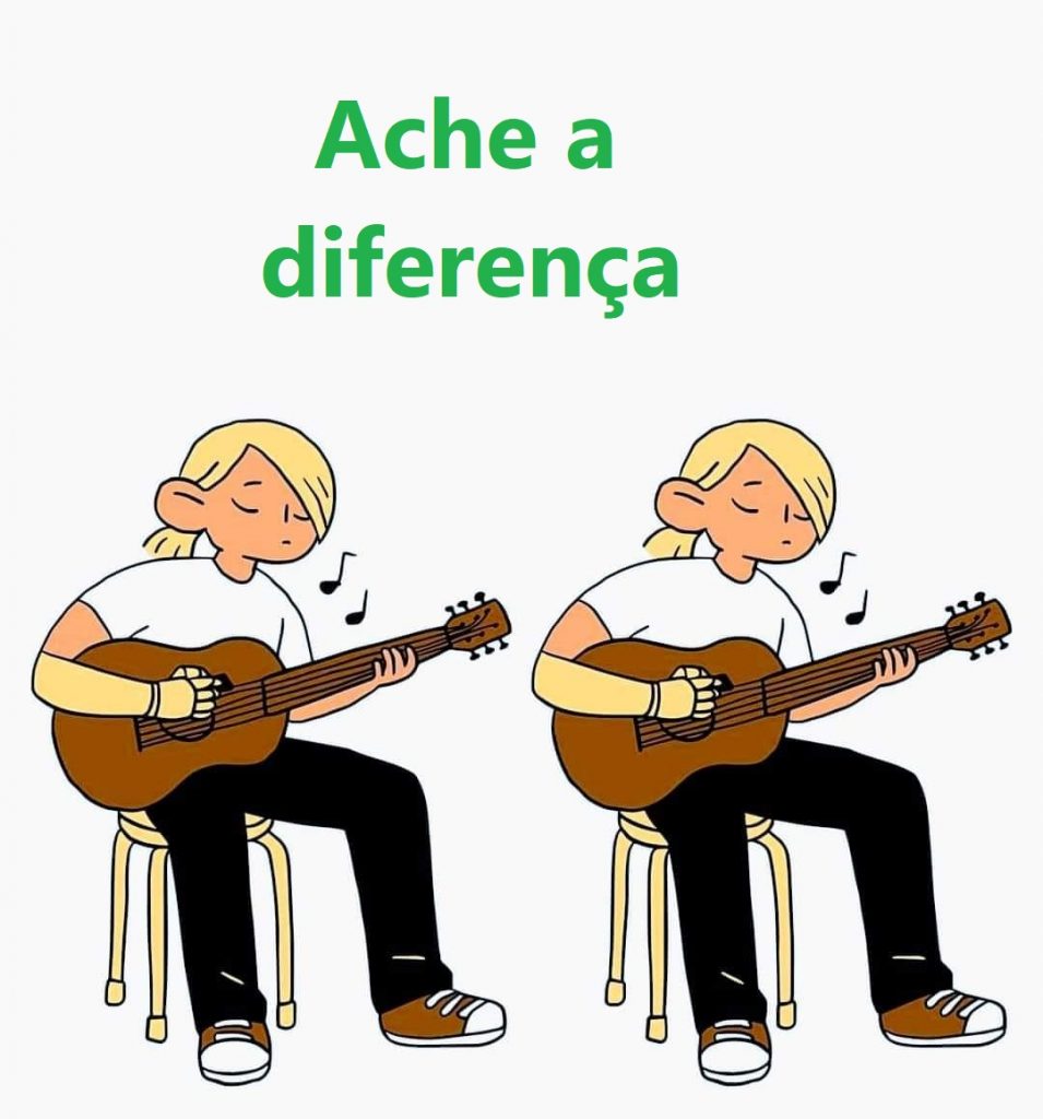 Ache a Diferença: O Violonista