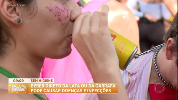 Beber direto da lata pode causar riscos à saúde - RecordTV