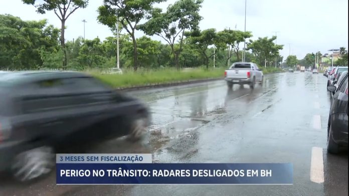 BH está há quase três meses sem radares de controle de velocidade em 40 pontos da cidade