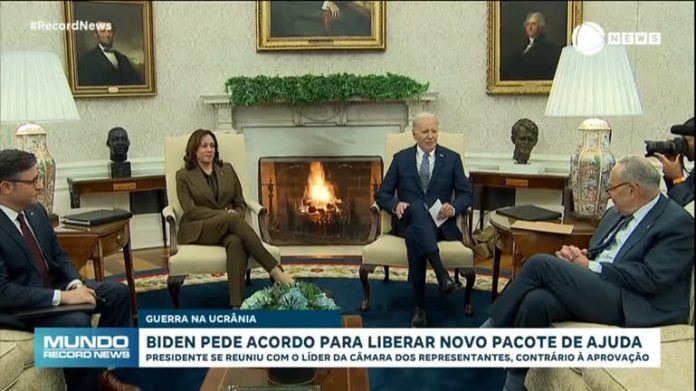 Biden pede acordo para liberar pacote de ajuda bilionária para a Ucrânia - Notícias