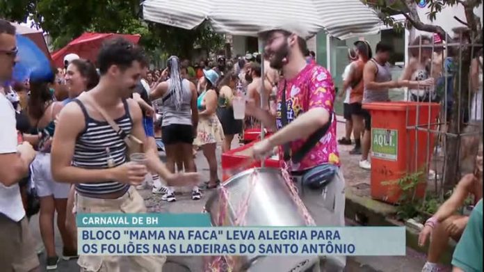 Bloco Mamá na Vaca agita região centro-sul de BH neste sábado (03)