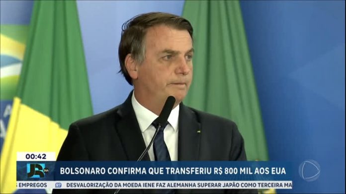 Bolsonaro confirma que transferiu R$ 800 mil a conta nos EUA no fim de seu governo - JR 24H