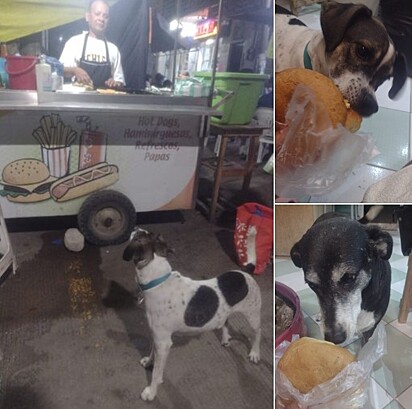 Max e sua turma comendo um lanche.