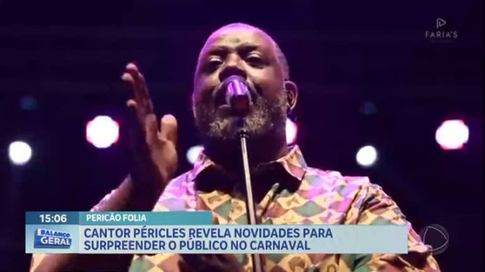 Cantor Péricles revela novidades para surpreender público no Carnaval - Brasília