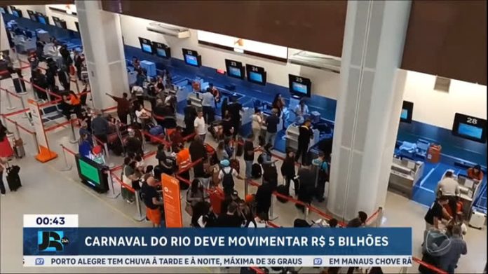 Carnaval no Rio de Janeiro deve movimentar cinco bilhões de reais - JR 24H