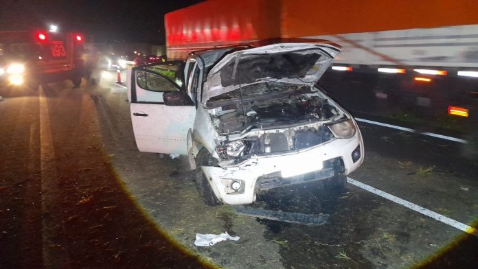 Colisão entre dois veículos deixa um morto na SP-083 em Campinas