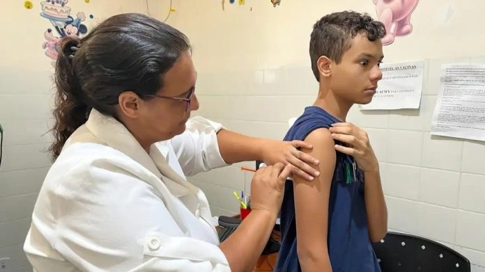 Com 39 mil casos notificados, Goiás começa a vacinar crianças de 10 e 11 anos contra a dengue - Notícias