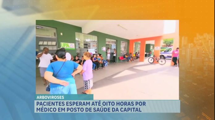 Com hospitais cheios, pacientes com suspeita de dengue se deitam no chão em BH