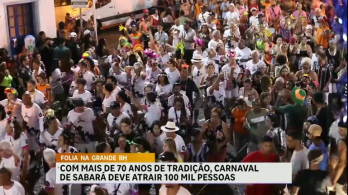 Com mais de 70 anos de tradição, Carnaval promete trazer centenas de foliões para Sabará (MG)