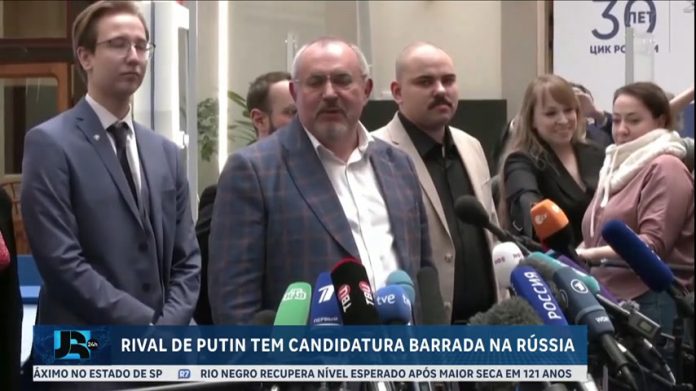 Comissão Eleitoral Central da Rússia veta Boris Nadezhdin de participar das eleições - JR 24H