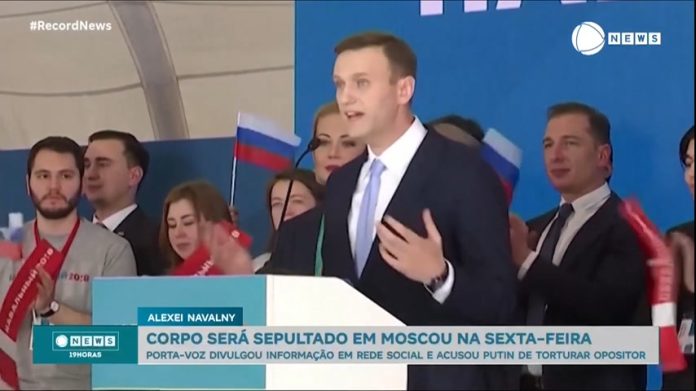 Corpo de Navalny, principal opositor de Putin, será sepultado na próxima sexta-feira (1) - Notícias