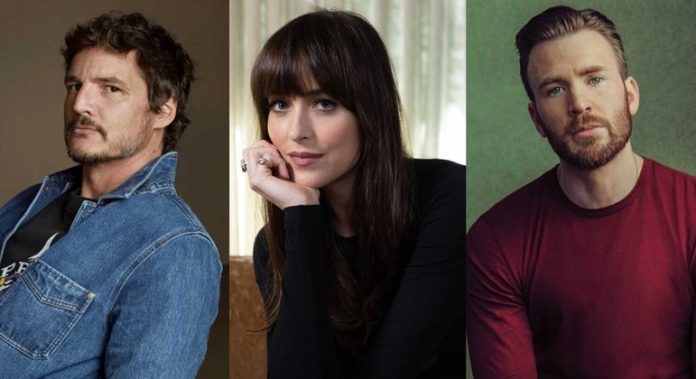 Dakota Johnson, Pedro Pascal e Chris Evans se unem em novo filme imperdível! - Cinema