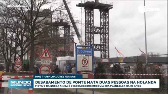 Desabamento de ponte na Holanda mata duas pessoas - Notícias