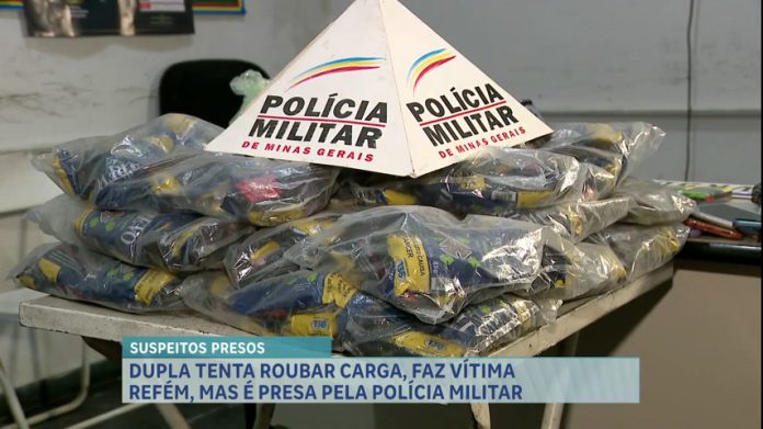 Dois homens são presos e uma adolescente apreendida suspeitos de roubar carga de cigarros em BH