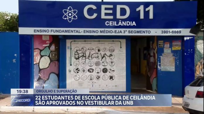 Escola pública de Ceilândia tem 22 aprovados no vestibular da UnB - Brasília