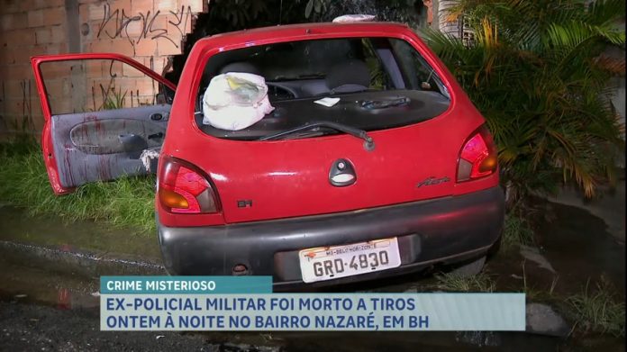 Ex-Policial Militar é morto a tiros dentro de caro em bairro de BH