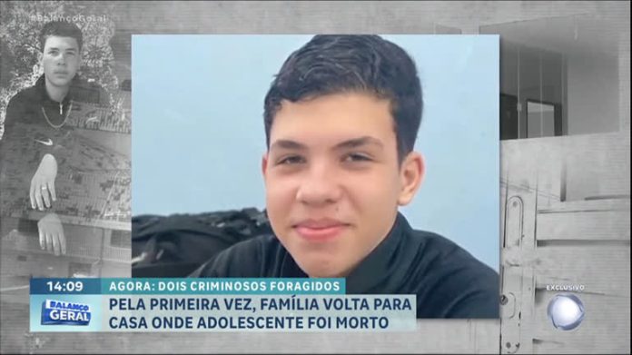 Exclusivo: família volta pela primeira vez na casa onde adolescente foi morto - Balanço Geral