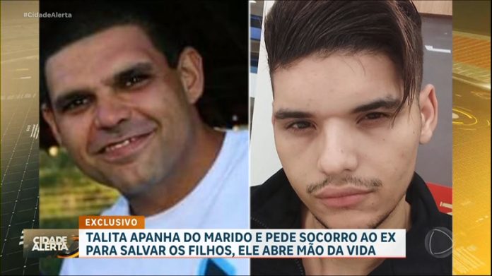 Exclusivo: homem é assassinado com golpes de faca pelo atual namorado da ex-mulher dele - RecordTV