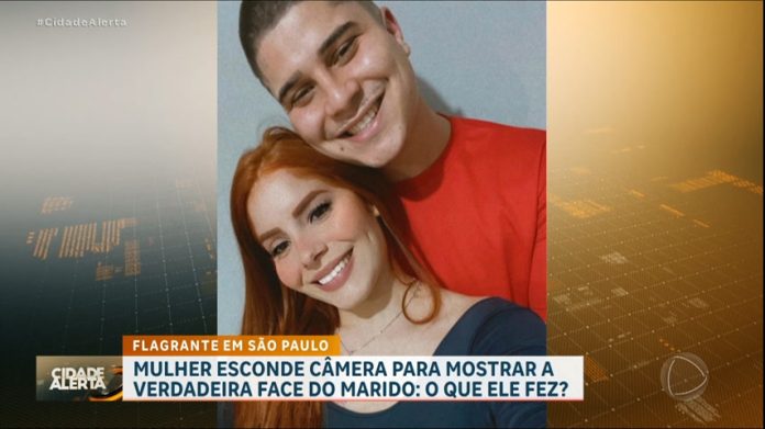 Flagrante em SP: mulher esconde câmera para gravar as agressões que sofria do marido - RecordTV