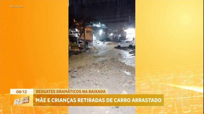 Forte temporal causa três mortes no Rio - Rio de Janeiro