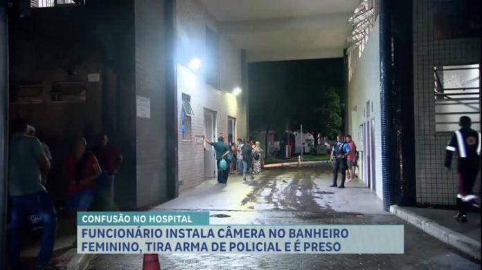 Funcionário do hospital Risoleta Neves é preso por instalar câmera em banheiro feminino