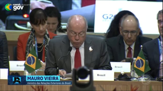 G20: Mauro Vieira diz que há 'paralisia' do Conselho de Segurança da ONU diante das guerras atuais - Notícias