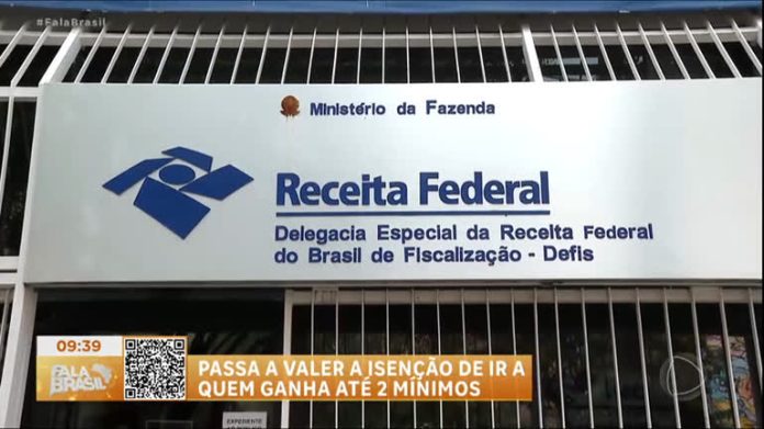 Governo aumenta faixa de isenção do Imposto de Renda