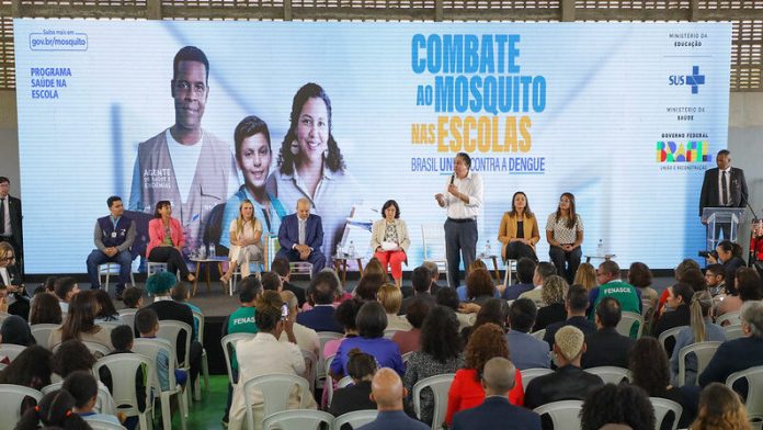 Governo federal lança mobilização nacional contra dengue em escolas públicas do país - Notícias